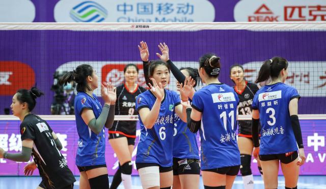 排超第一阶段津沪两强金身不败 福建女排露黑马相